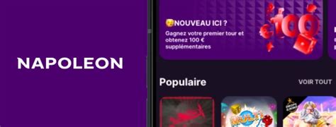 napoleon games bonus de bienvenue - Napoleon games connexion